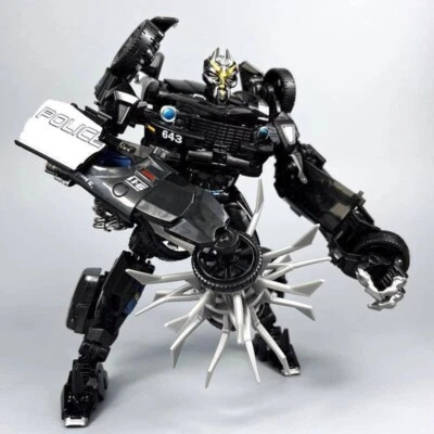 Barricade Decepticon XP-15 Action Figure Deformabl Robot Toys 8" HOT Gift - Image 1 of 4