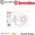 2X Brake Disc For Bmw 1 F20 N13 B16 A N47 D20 C B38 B15 A B37 D15 A 1 F21 Brembo
