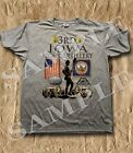 3rd Iowa Light Artillery ash colored Civil War Themed unisex t-shirt.