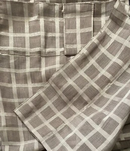 Single Panel Sheer Concealed Tab Top Curtain Size120cmx223cm Design:Charm - Picture 1 of 17