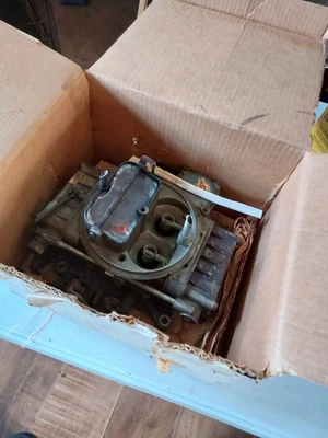 1957 Ford THUNDERBIRD 4 bbl Holley Ford 312  ECZ V 1273 Carburetor Y Block LQQK - Image 1 of 4