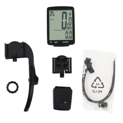 Easy to Use Bike Computer with Large Screen Display and Wireless Transmission - Image 1 of 4