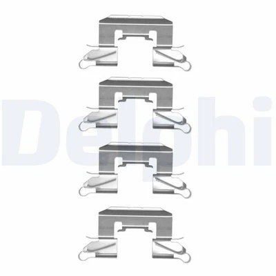 DELPHI Zubehörsatz, Scheibenbremsbelag Vorne LX0507 - Bild 1 von 2