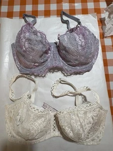 Zwei Victoria Secret Dream Angels BHs Größe 32 DDD (UNGETRAGEN NEU OHNE ETIKETT) - Bild 1 von 4