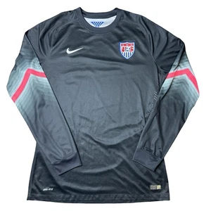 Nike USA Fußball Authentic Torwart Trikot 2014 LS Dri-Fit schwarz selten - Bild 1 von 6