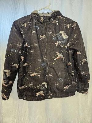 Gap 儿童星球大战内衬风衣夹克,尺寸 M — 第 1/4 张图片