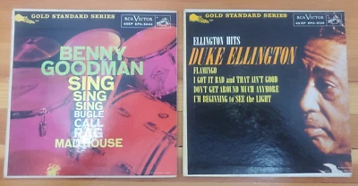 2 RCA Victor 45 EP Gold Standard Series records Benny Goodman/ Duke Ellington Foto 1 de 4
