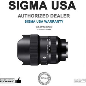 Sigma 14-24mm f/2.8 DG DN Art Lens for Sony E Mount. U.S. Authorized Dealer - Picture 1 of 7