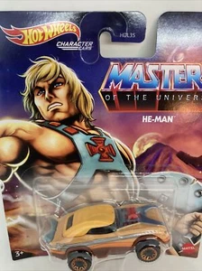 Hot Wheels Master of the Universe Character Cars HE-MAN 2021 NEW - Picture 1 of 5