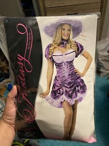 Fun World Fantasy Sexy Southern Belle M/L 10-14 Adult Halloween Costume