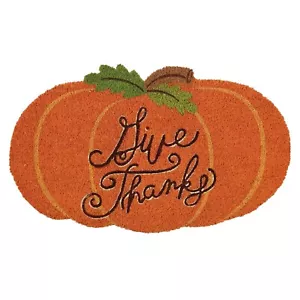 DII Natural Coir Outdoor Welcome Doormat Thanksgiving & Fall Front Door Mat, ... - Picture 1 of 6