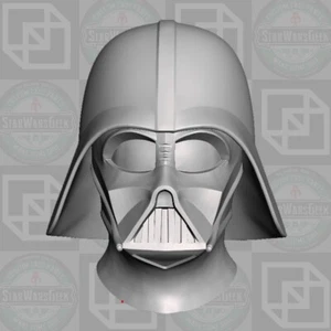 Sith Lord Darth Vader custom head for Star Wars Black Series & other figures - Picture 1 of 1