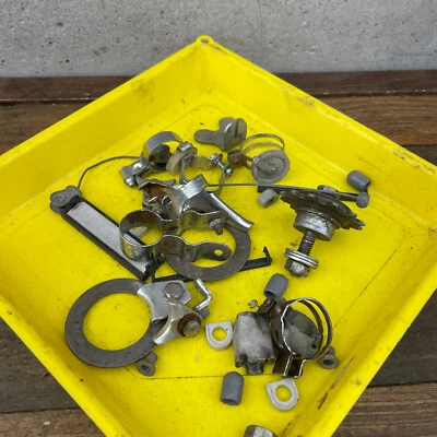 Lote de piezas de bicicleta de colección abrazadera colgador polea Sprag Sturmey Archer DC Foto 1 de 4