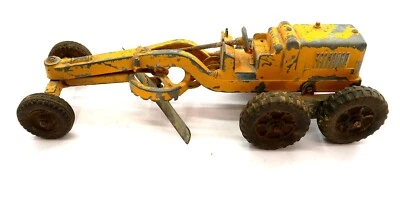 Vintage HUBLEY No 481 Road Grader Construction Metal Toy 10.5" Long - Image 1 of 4