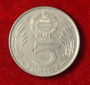 Coin Coin Hungary Hungary Five 5 Forint 1988 - Picture 1 of 2