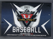 Caja de pasatiempos de béisbol Leaf Valiant 2021