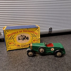 Matchbox Models of Yesteryear No. 5 1929 4 1/2 Litre Bentley mit OVP Lesney Z4 - Bild 1 von 13