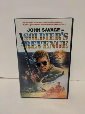 Soldiers Revenge - John Savage - Big Box "Beta Max Tape Not Vhs!!!" - Image 1 of 4