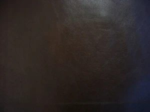 RALPH LAUREN 49.85 SQ FT BLACK BROWN DISTRESSED COWHIDE LEATHER UPHOLSTERY - Picture 1 of 5