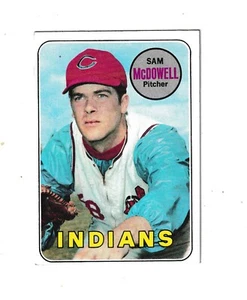 1969 Topps # 220 Sam McDowell ¡Ex.!  ¡Envío gratis! - Imagen 1 de 2