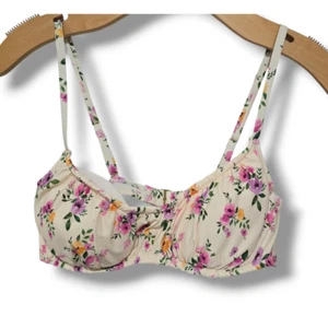 Shade & Shore Women's floral underwired swimwear bikini top - 36B - Picture 1 of 9