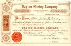 Dayton Mining Co. - Stock Certificate - Mining Stocks