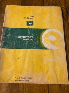 John Deere 900 V-Ripper Operator's Manual - Picture 1 of 2