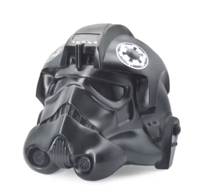 Capacete Star Wars Tie Fighter Pilot, CAPACETE COMPLETO, FRETE GRÁTIS. Fantasia de Star Wars - Imagem 1 de 4