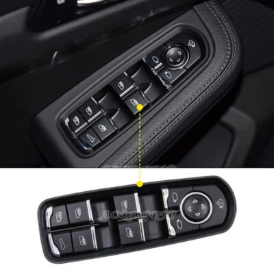 Reemplazo del panel de interruptor de puerta principal de ventana eléctrica para Porsche Cayenne 2011-2017 Foto 1 de 4
