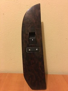 2009 YUKON DENALI SUBURBAN ESCALADE PASSENGER WINDOW SWITCH WOODGRAIN OEM - Picture 1 of 5