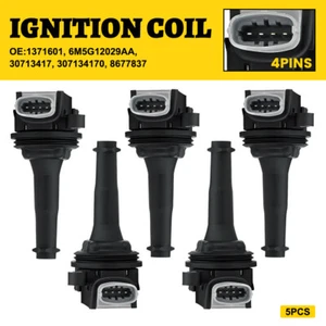 5x Ignition Coil Pack For FORD FOCUS 2.5 05 to 11 1371601, 6M5G12029AA, 30713417 - Picture 1 of 14