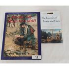 Behind the Blue and Gray By Delia Ray & The Journals of Lewis and Clark Book Lot