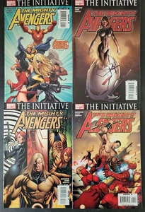 THE MIGHTY AVENGERS SET OF 26 ISSUES (2007) MARVEL COMICS DARK REIGN! FRANK CHO! - Picture 1 of 3