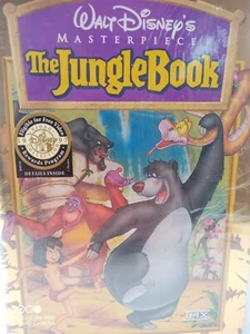 The Jungle Book VHS 30th Anniversary Masterpiece Edition Walt Disney New Sealed! - Picture 1 of 5
