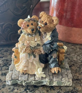 Boyds Bears Vintage Hochzeitspaar Grenville und Beatrice Best Friends 1993 - Bild 1 von 17