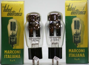 5Z3 tube pair NOS MARCONI italy valve s hanging u52 gz34 5u4g 274a gz37 53ku NIB - Picture 1 of 8
