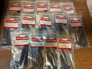 14X PACKS BULK CRAFTSMAN Tools 20pc INCH Allen hex key wrench sets Socket - Picture 1 of 7