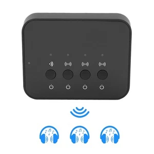 _1V3 2-in-1 Transmitter Receiver Wireless Audio For Speaker - Photo 1/12