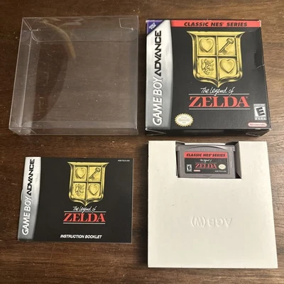 Legend of Zelda Classic NES Series (Nintendo Game Boy Advance GBA) Complete CIB - Image 1 of 4