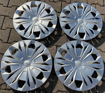 4 GENUINE 17" WHEEL TRIMS AUDI Q3 F3 83A601157 17 INCH WHEEL TRIMS FREEHUB - Image 1 of 4
