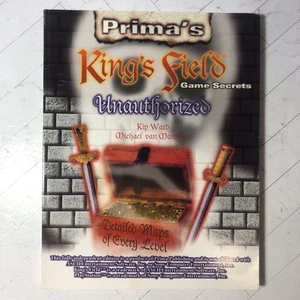 King’s Field Game Secrets Prima’s Guía de estrategia no autorizada Kip Ward - Imagen 1 de 10