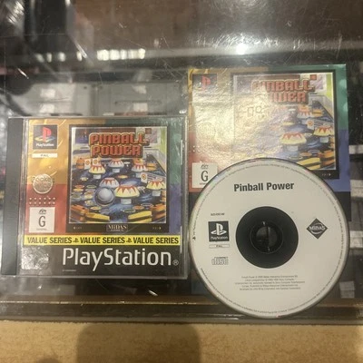 Pinball Power • Sony PlayStation 1 PS1 Game + Manual (2000) PAL AUS - Image 1 of 3