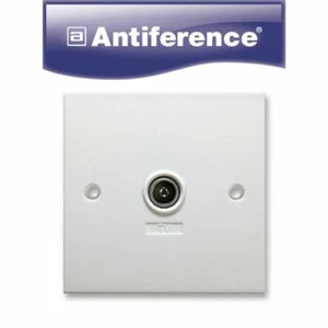 Placa de salida IEC coaxial de TV aislada única Antiference W701 1 banda - Imagen 1 de 2
