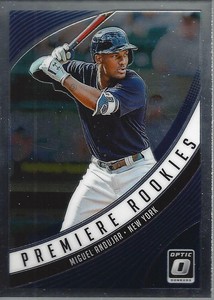 2018 Donruss Optic Premiere Rookies #10 Miguel Andujar - NM-MT