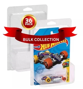 36 Pack Hot Wheels Mainline & Matchbox Regular 1/64 Premium Protectors Cases New - Picture 1 of 5