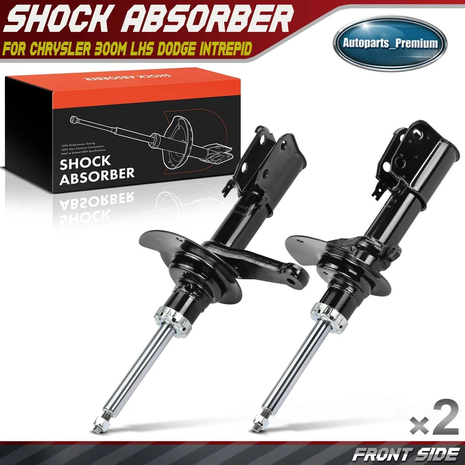2x Front Shock Absorber for Chrysler 300M 1999-2004 LHS Concorde Dodge Intrepid - Image 1 of 4