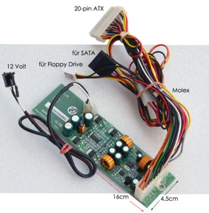 DC/DC ADAPTER NETZTEL MOREX MH-6080 SH-6080 12C DC 20-PIN ATX MOTHERBOARD V604 - Picture 1 of 3