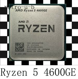 AMD Ryzen 5 4600GE 6-Core/12-Thread 3.3GHz  AM4 CPU Processor R5 4600GE
