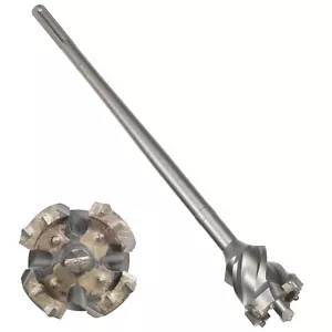 SDS MAX 35-80mm X 500mm Hammer Chisel Hole Saw Electric Hollow Core Drill Bit - Bild 1 von 25