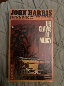 Africa Vintage Pb, Claws Of Mercy by Harris, British Arrow Book943, 1st 1967, G - Picture 1 of 7